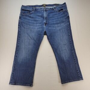 Lucky Brand Jeans Mens 50x30 Blue 181 Relaxed Straight Medium Wash Denim